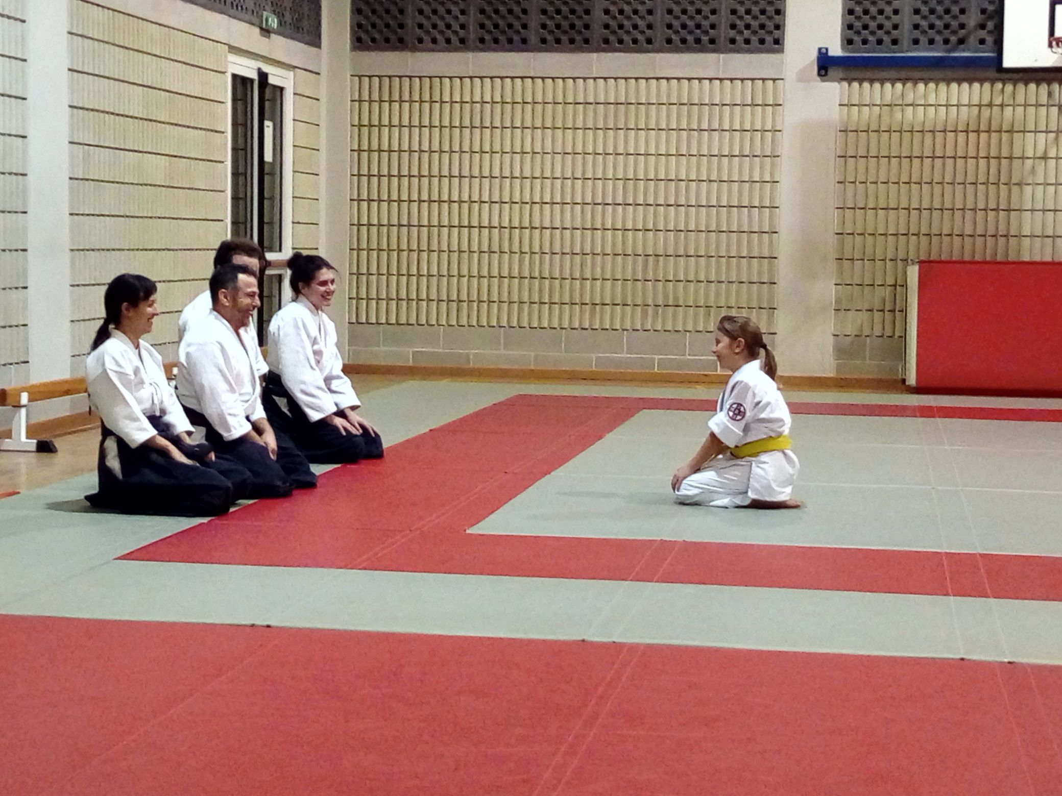 Esami del corso bambini - scuola Aikido Seikikan