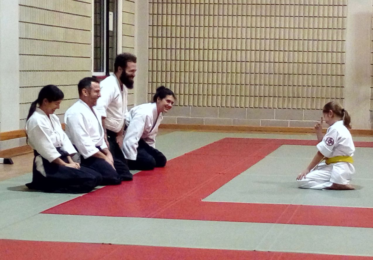Esami del corso bambini - scuola Aikido Seikikan